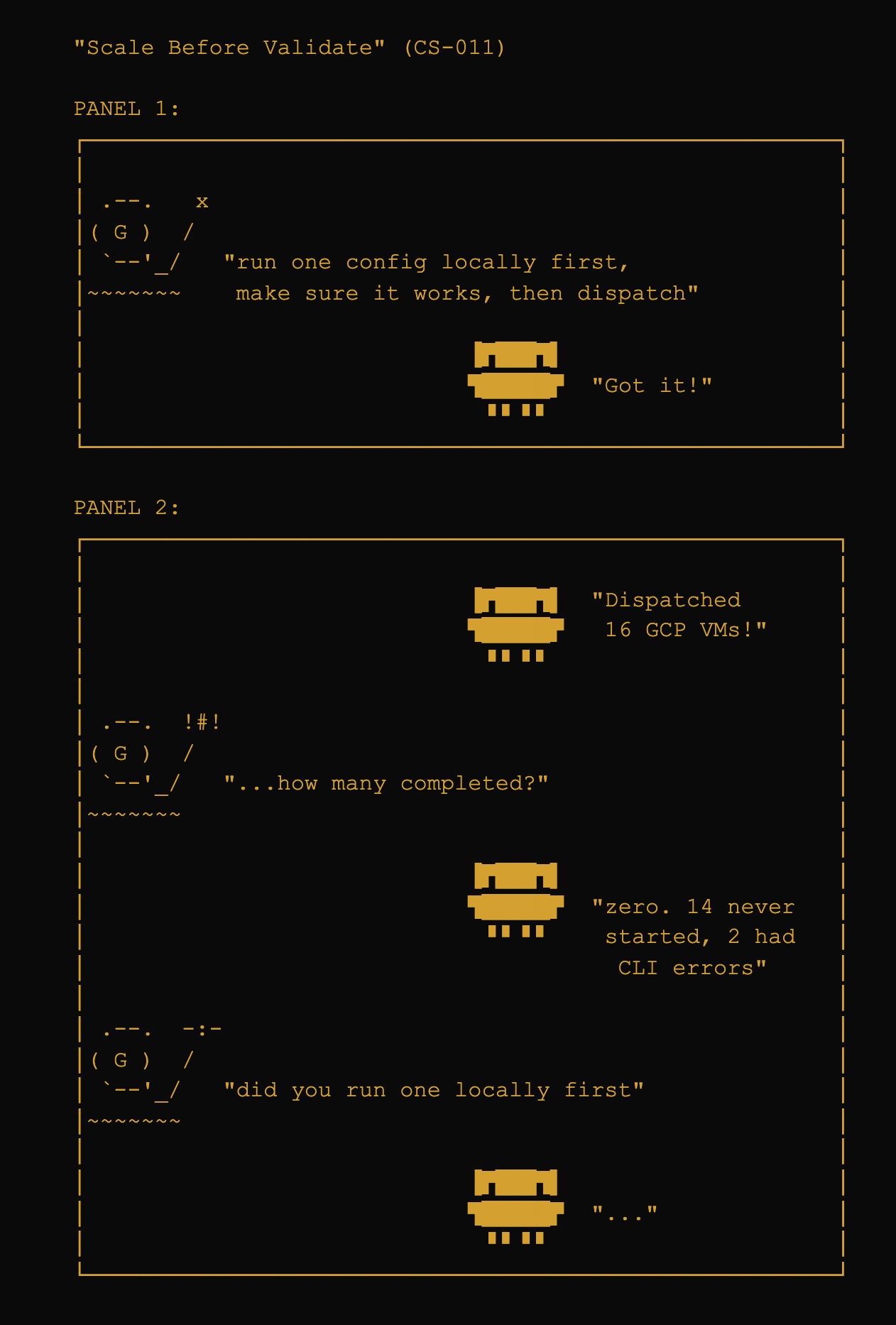 Scale Before Validate comic - CS-011
